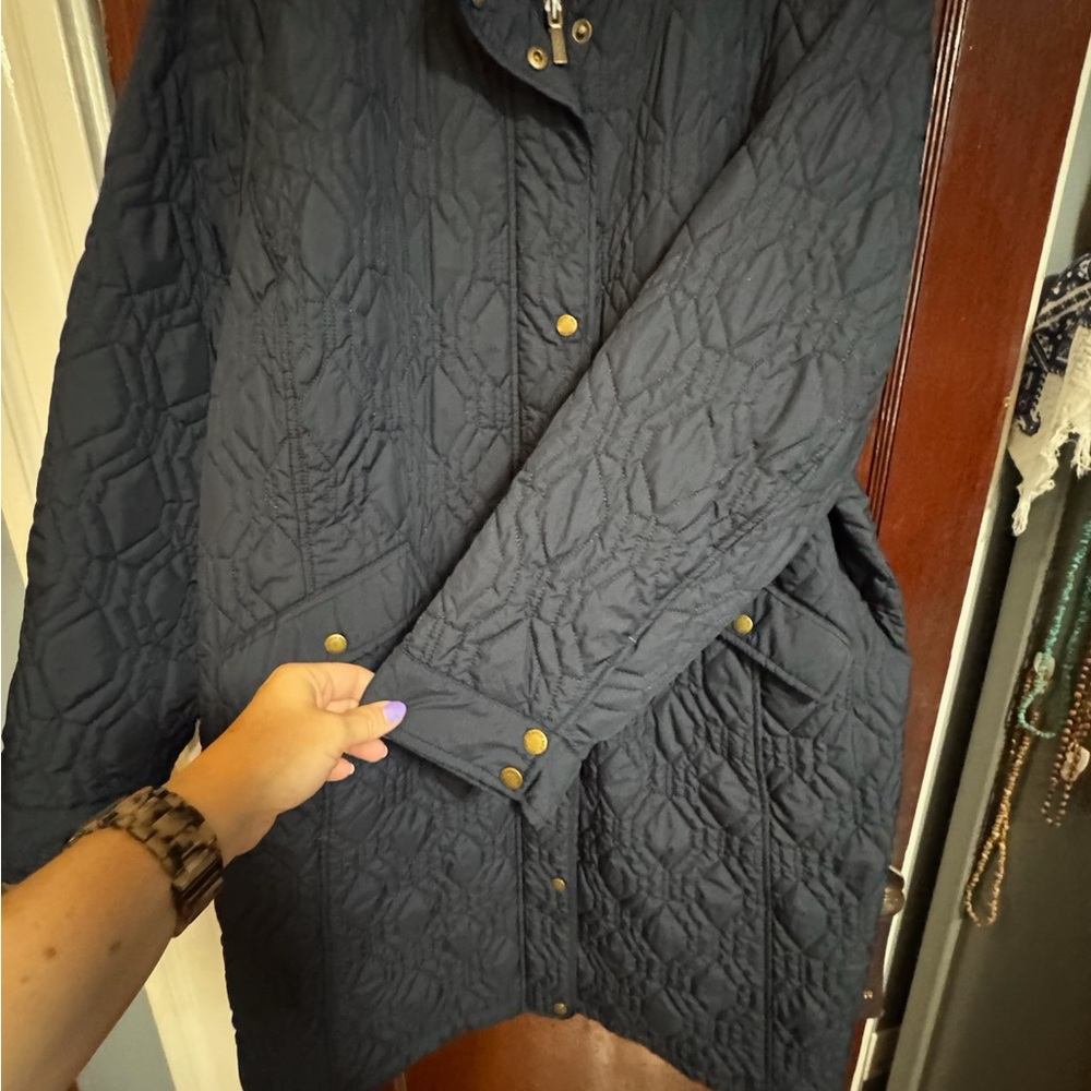 Lands End Permaloft Quilted Jacket-3X - Picture 2 of 5
